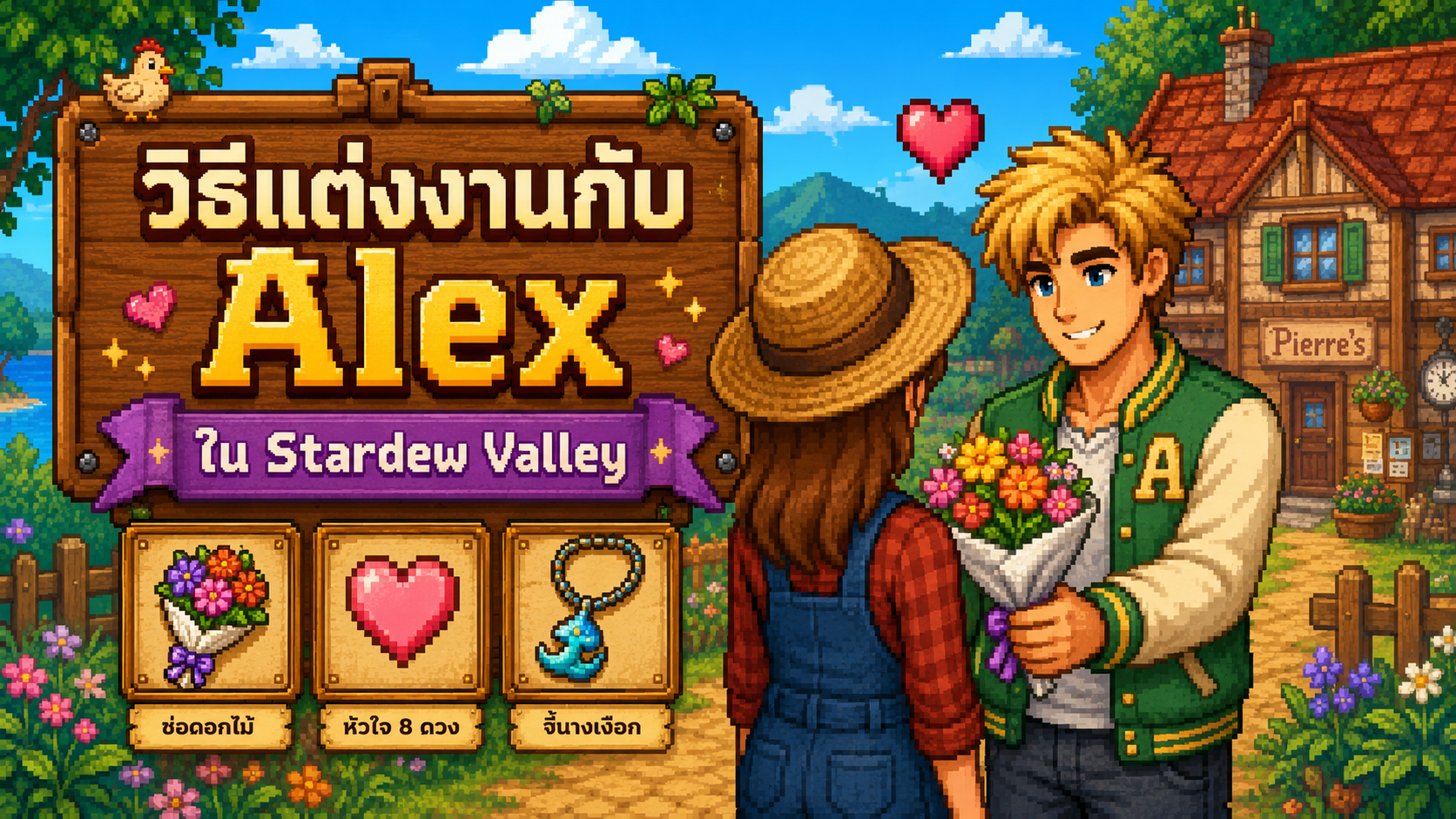 ไกด์แต่งงานใน Stardew Valley