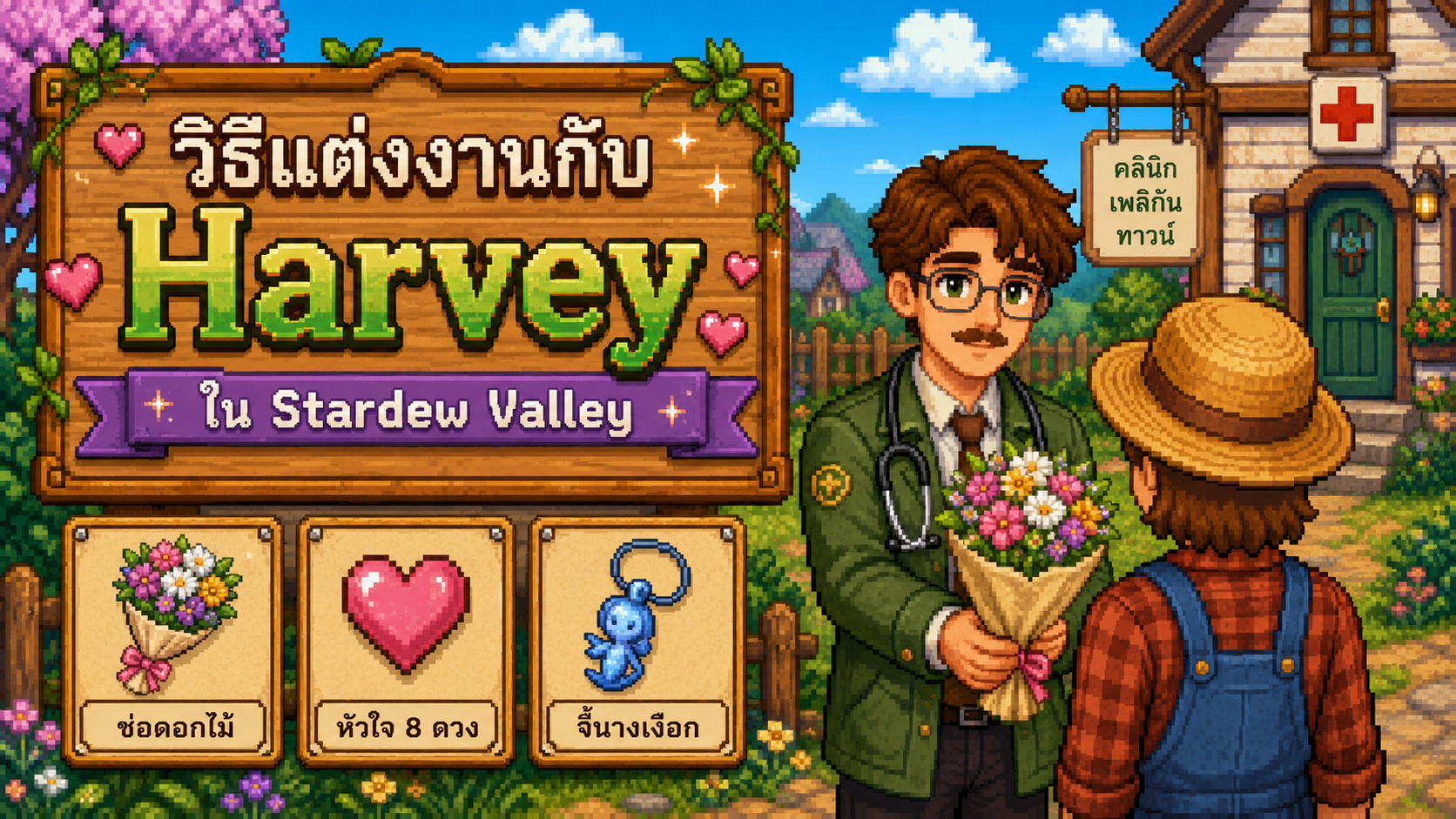?????????????? Harvey ?? Stardew Valley