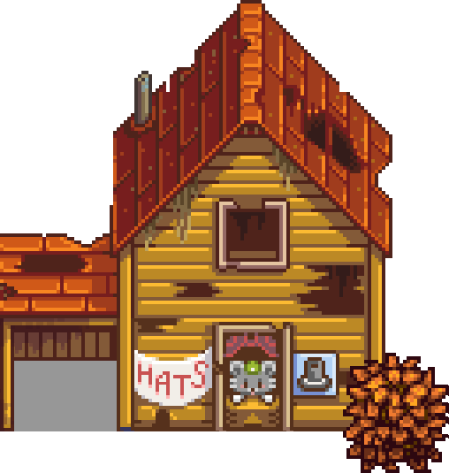 Abandoned House once the player earns their first achievement Abandoned House once the player earns their first achievement