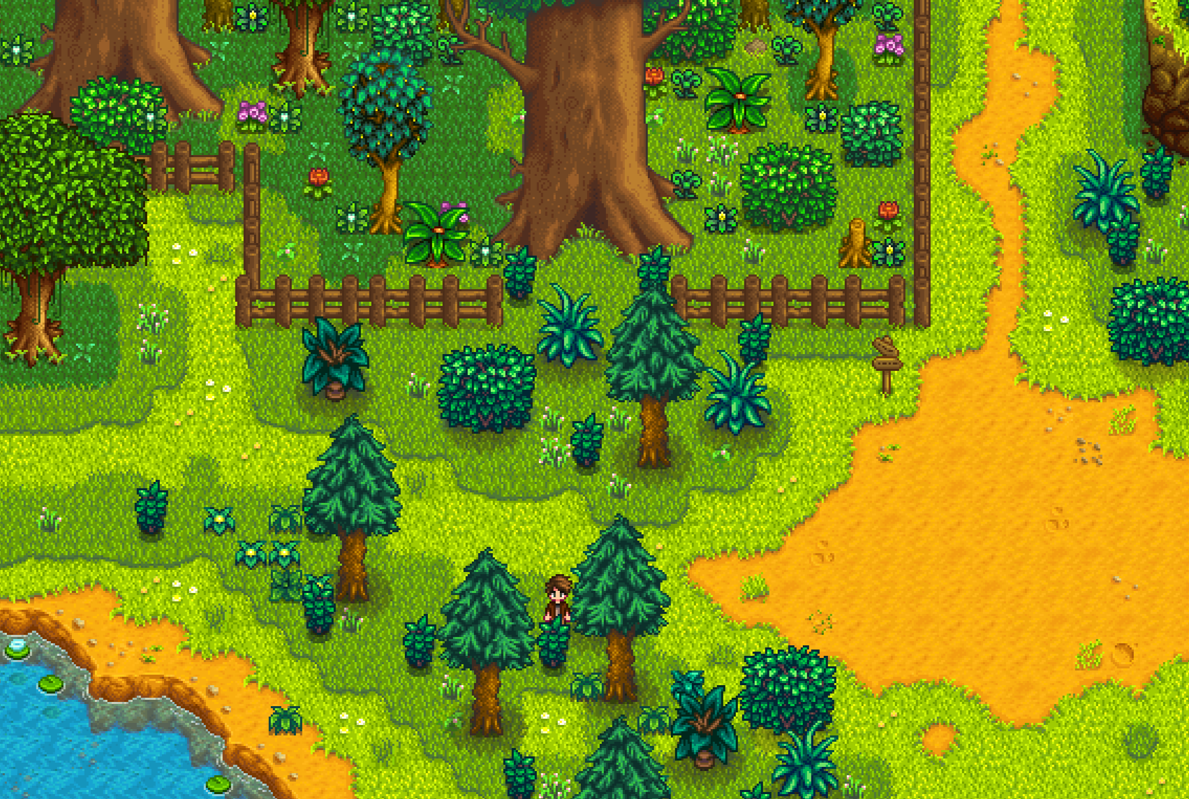Big Tree after the Raccoon storyline is completed. Big Tree after the Raccoon storyline is completed.
